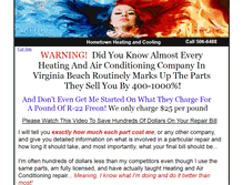 Tablet Screenshot of heatcool911.com